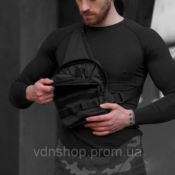 Тактическая сумка для активной жизни, Сумка тактическая для мужчин через плечо мужская плетеная YD-63 | Зображення 1