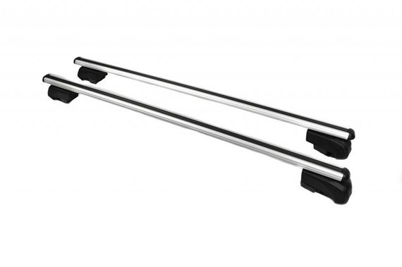 Перемычки на встроенные рейлинги под ключ Bold Bar V2 (2 шт) Серые для Seat Leon 2013-2020 гг. | Зображення 5