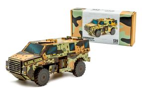 Конструктор "Бушмастер" дерев'яний, 139 дет., 139-0209 р. 24х10х9 см PuzzleOK