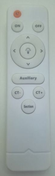 Люстра світлодіодна стельова LED світильник для квартири на стелю лед з пультом 25601 Білий 9х62х62 см. | Зображення 5