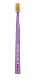 Зубна щітка Curaprox CS 5460 "Ultra Soft", d 0,10 мм. Фіолетовий з жовтим (ViY)