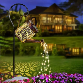 Садовый светильник на солнечной батарее "Лейка" 80см, Fairy lamp / Декоративный LED фонарь для сада