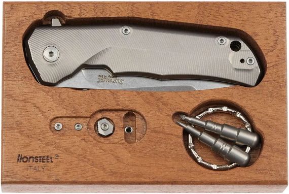 Ніж Lionsteel T.R.E. Titanium Bronze | Зображення 5