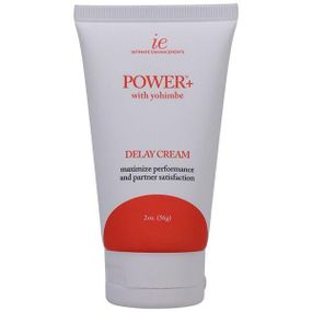 Потужний крем-пролонгатор Doc Johnson Power+with Yohimbe Delay Cream, екстракт Йохимбе, 56 г Sex Aura