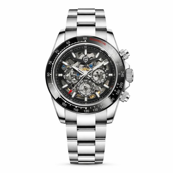 Чоловічий годинник Pagani Design PD-1777 Silver-Black