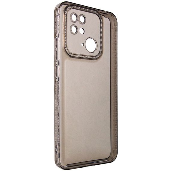 Чохол TPU Starfall Clear для Xiaomi Redmi 10C Сірий