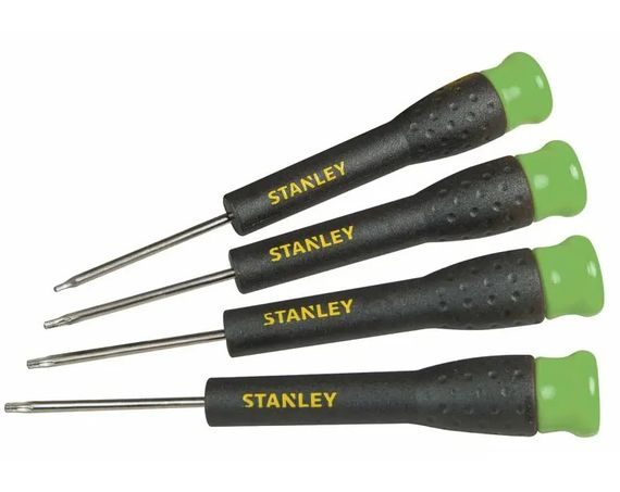 Набір із чотирьох викруток Stanley для точної механіки (STHT0-62630)