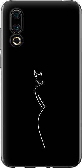 Чехол на Meizu 16S Силуэт1 "4590u-1701-17620"
