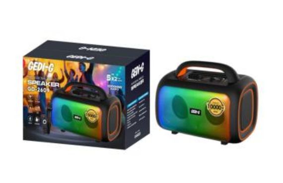 Переносна акустична колонка з високоякісним звуком XPRO GD-2609 (47261-2609_2466) | Зображення 2