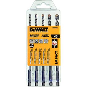 Набір свердлів універсальних 5шт DeWALT DT60099
