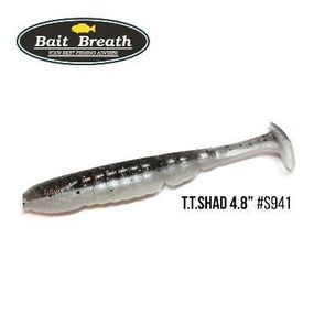 Силиконовая приманка, Съедобный силикон Bait Breath T.T.Shad 4,8" (5 шт) (941 BYS magic shad)