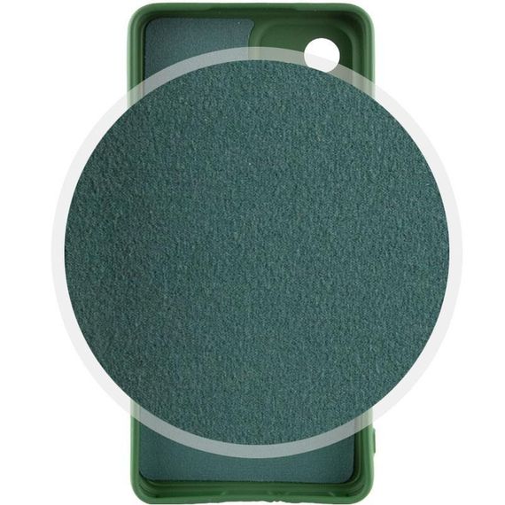 Чехол Silicone Cover Lakshmi Full Camera (A) для Xiaomi Poco X5 5G / Redmi Note 12 5G Зеленый / Dark green | Зображення 2