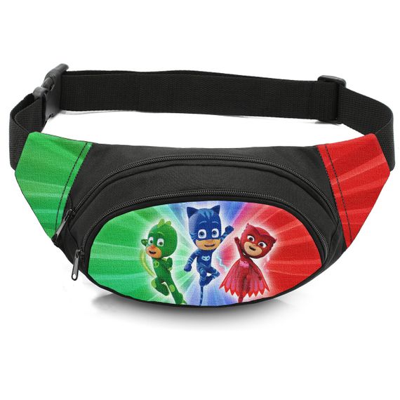 Сумка-бананка дитяча з принтом Герої в масках поясна сумка для хлопчика (4488)