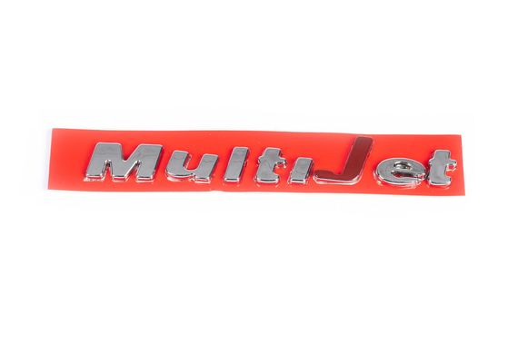 Позначка Multijet (самоклейка) 150мм для Fiat Idea 2003 -2024 | Зображення 1