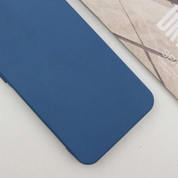 Чехол Silicone Cover Lakshmi Full Camera (AA) with MagFit для Motorola Edge 50 Ultra Синий / Navy blue | Зображення 1
