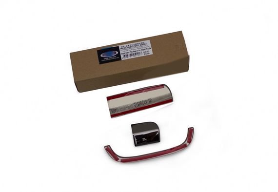 Накладка на ручку задніх дверей Чорний хром (нерж) для Mercedes Viano 2004-2015 рр. | Зображення 1