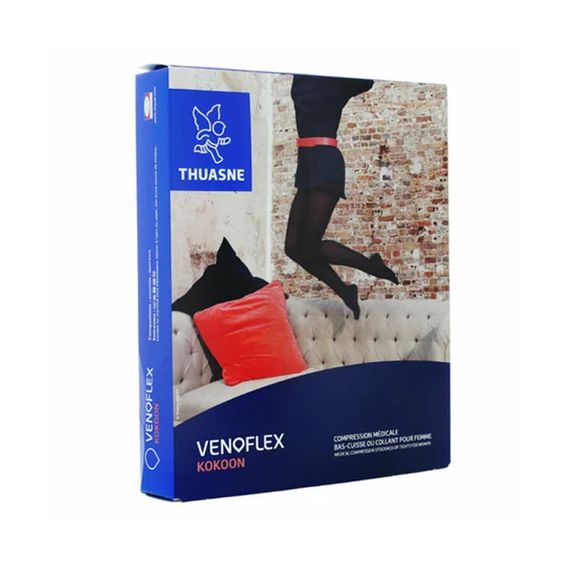 Гольфи компресійні Thuasne Venoflex Kokoon (20-36 мм.рт.ст.) із закритим носком, бежеві | Зображення 1