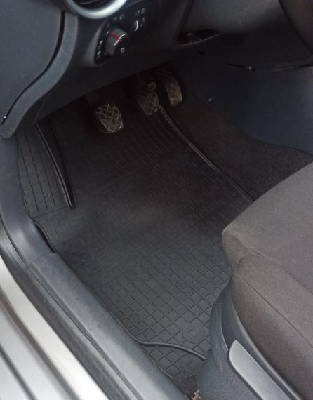 Резиновые коврики (4 шт, Polytep) для Seat Ibiza 2002-2009 гг | Зображення 1