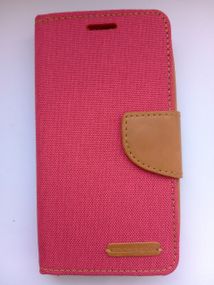 Чохол-книжка  Goospery для Lenovo A1010 червоний/коричневий