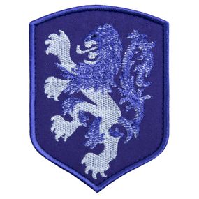 Шеврон IDEIA 86989 Україна 8*10  Габардин фіолетовий