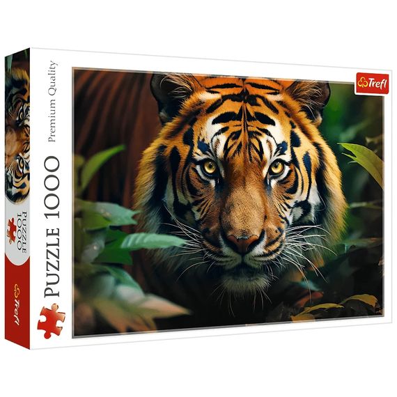 Пазл Trefl Дикий тигр 1000 елементів (5900511107982)