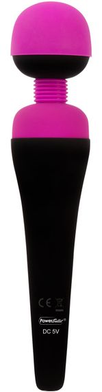Вібромасажер PalmPower Recharge Pink, перезаряджуваний, гнучка головка, тревел-замок | Зображення 2