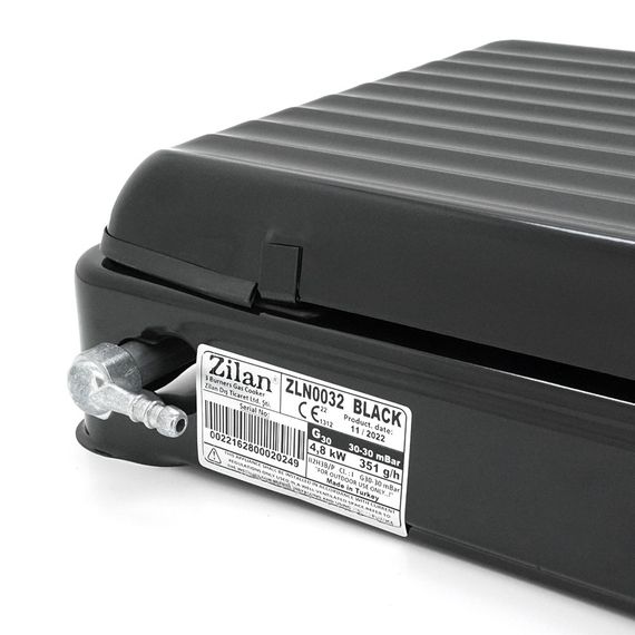 Газова плита Zilan ZLN0032, 3 комфорки, Black | Зображення 5