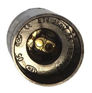 Патрон подвесной карболит Е14 черный Ny95000846 | Зображення 1