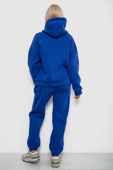 Спортивный костюм женский на флисе, цвет электрик, 238R5726 | Зображення 3