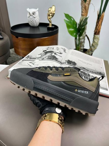 Чоловічі кросівки New Vans Old Skool MTE-1 Gore-Tex Black Khaki (топ якість) | Зображення 7