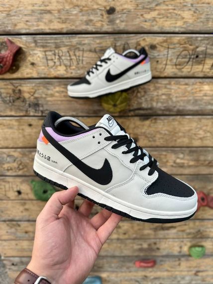Кросівки Nike SB Dunk (gray & black) | Зображення 7