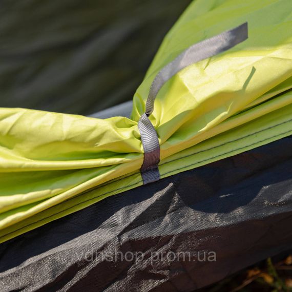 Намет кемпінговий 2 на 2 метри автоматичний для риболовлі походу туристичний LU-019M Салатовий | Зображення 8