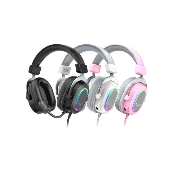Навушники Fifine H6 RGB 7.1 Pink (H6P) | Зображення 4
