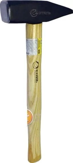 Молоток слюсарний з деревяним руківям 500г Сталь (арт.44001)