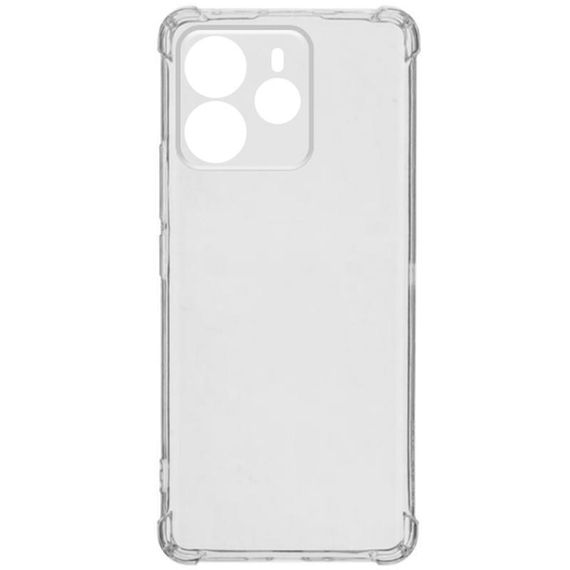 TPU чохол GETMAN Ease logo посилені кути Full Camera для Xiaomi Redmi Note 14 4G (Europe version) Безбарвний (прозорий) | Зображення 3
