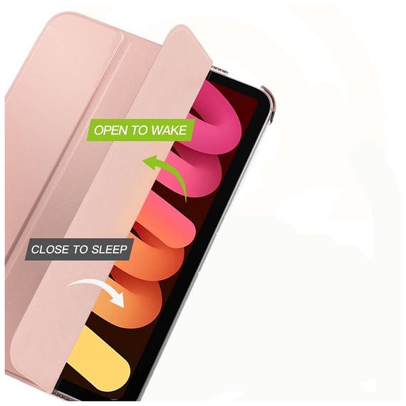Чохол до планшета BeCover Tri Fold Hard Apple iPad Air 5 (2022) 10.9" Pink (709664) | Зображення 4
