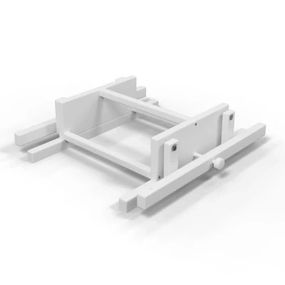 Маятниковый механизм Ingvart поперечный к кровати Smart Bed Round/Oval белый (8729003)