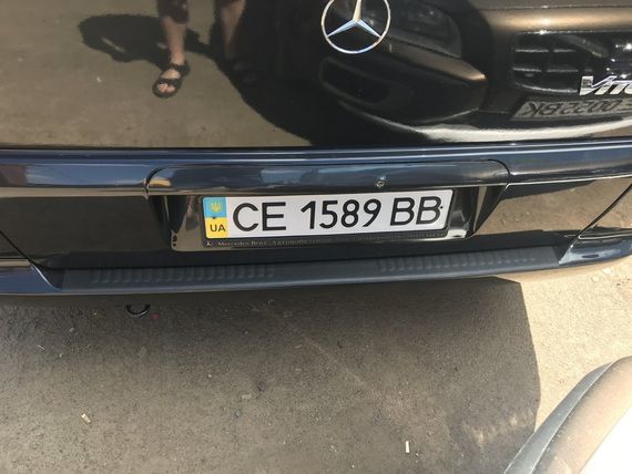 Накладка на задній бампер DDU-мат (ABS) для Mercedes Vito W638 1996-2003 років | Зображення 2
