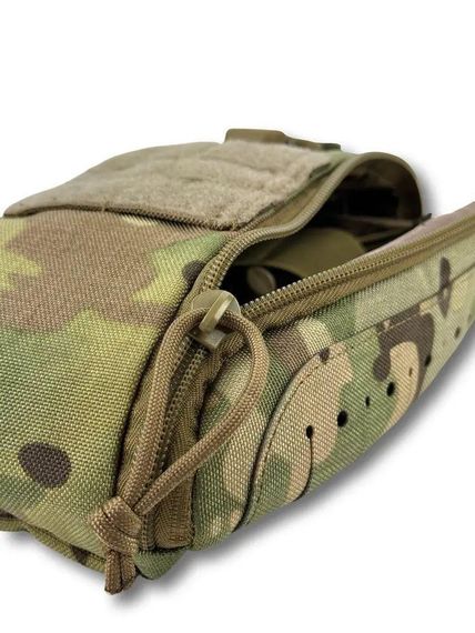 Тактичний пояс система Molle Laser Cut РПС +6 підсумків кишеня під балістичний пакет 85*15  мультикам | Зображення 7