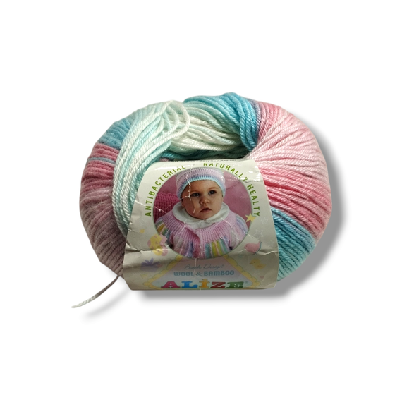 Пряжа Alize Baby Wool ализе беби вул 3571 | Зображення 3