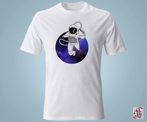 Футболка с принтом   Космонавт S