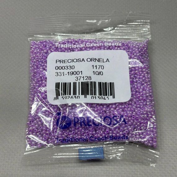 Бисер чешский Preciosa 10/0, цвет 37128 - 5 г | Зображення 1