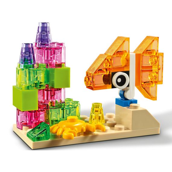Конструктор LEGO Classic Прозорі кубики для творчості (11013) | Зображення 7