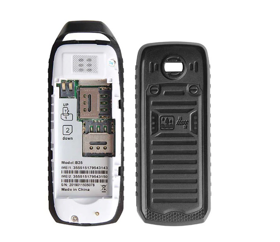 Міні мобільний телефон Gt Star CAT B25 (2 Sim) чорний (код: SKU-1438072713) | Зображення 2