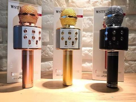 Бездротовий караоке мікрофон WS858-1 ∙ Колонка-мікрофон ∙ Вluetooth ∙ USB ∙ microSD | Зображення 4