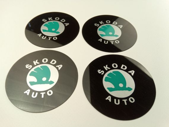 Емблема SKODA на ковпак SJS (Туреччина) (к-т 4 шт.) продається тільки з ковпаками | Зображення 2