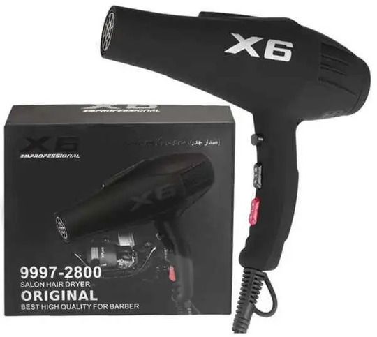 Фен для сушіння волосся з іонізацією XPRO ENZO X6 (43071-ENZO X6_693)