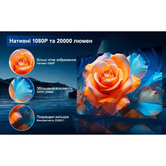 Проектор 4K Android XPRO PANOPLUS LUXO (D8W(F)_7500) | Зображення 7