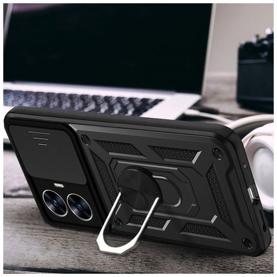 Чохол до мобільного телефона BeCover Military Realme C55 Black (709173) | Зображення 2