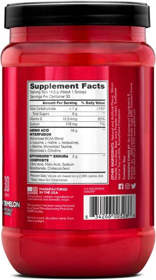 Аминокислота BSN Amino X 435 g ( Watermelon) | Зображення 1